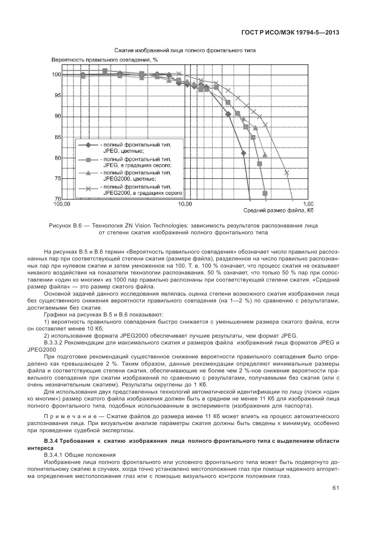 ГОСТ Р ИСО/МЭК 19794-5-2013, страница 69