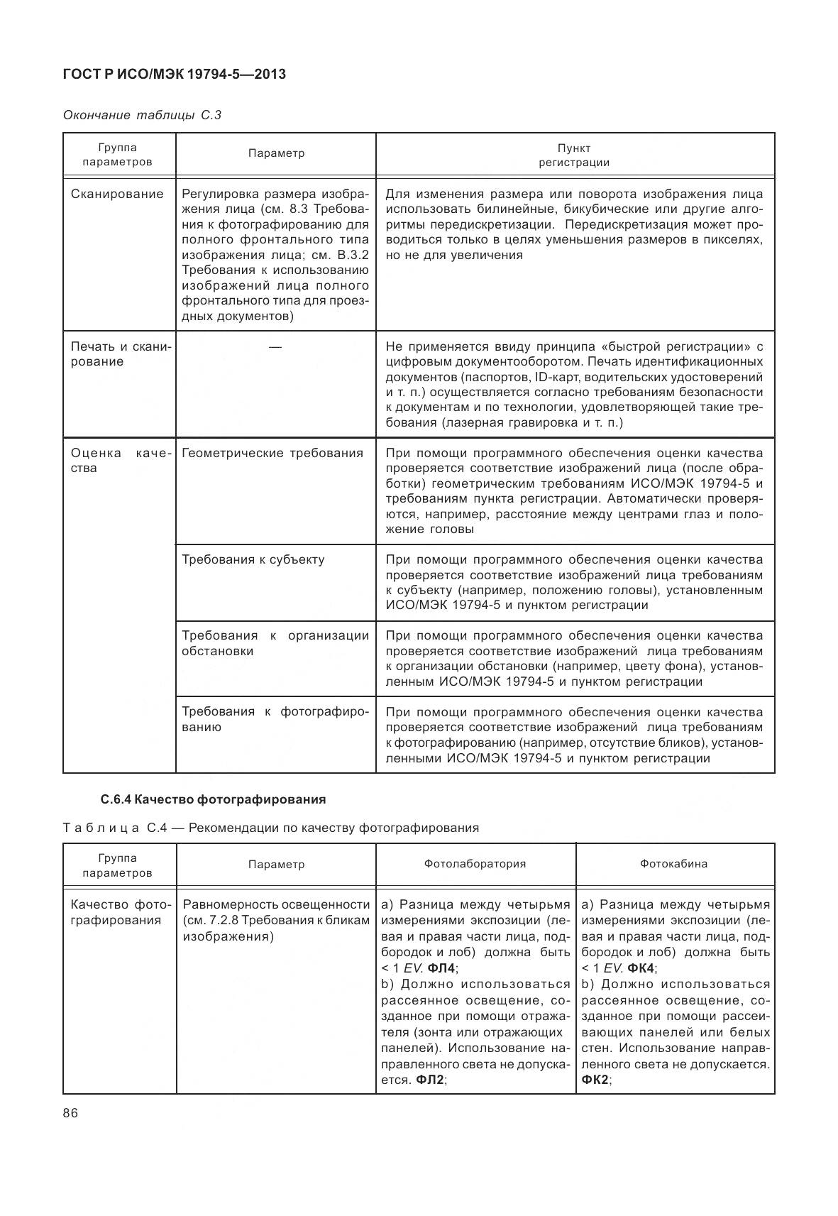 ГОСТ Р ИСО/МЭК 19794-5-2013, страница 94