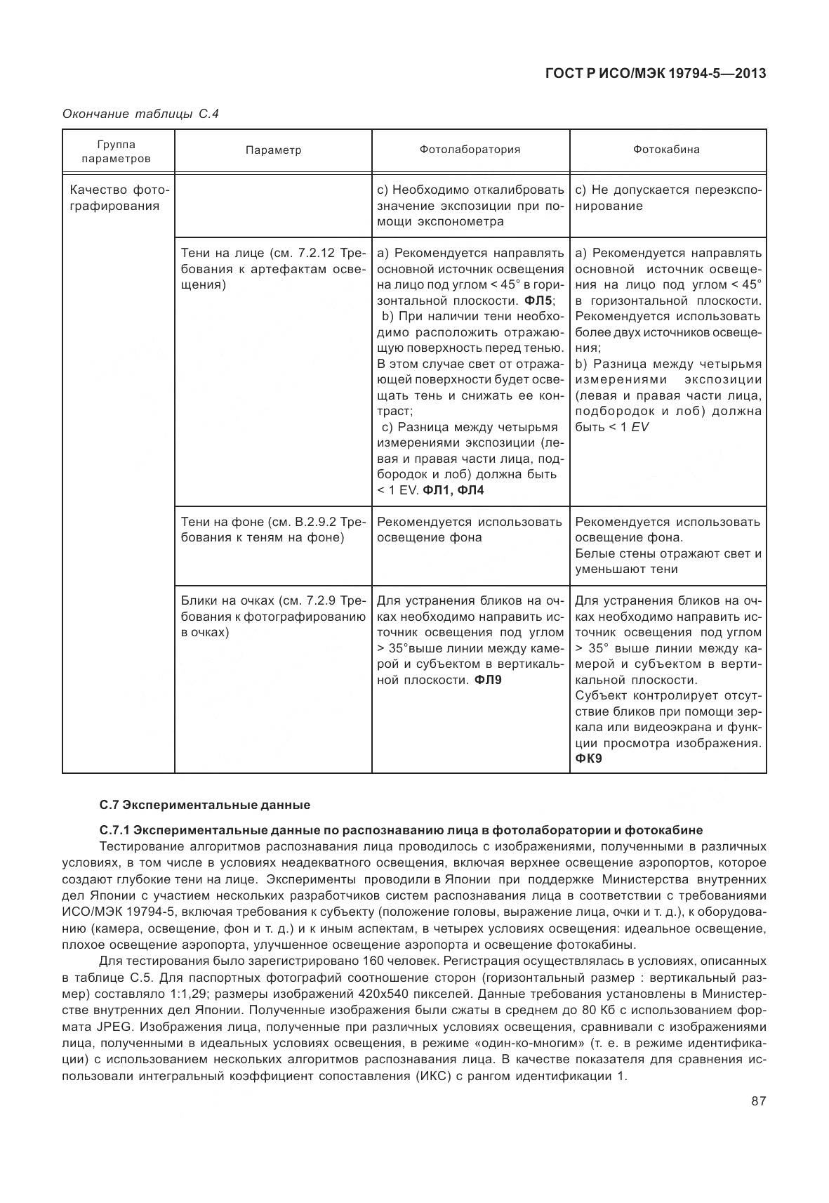 ГОСТ Р ИСО/МЭК 19794-5-2013, страница 95