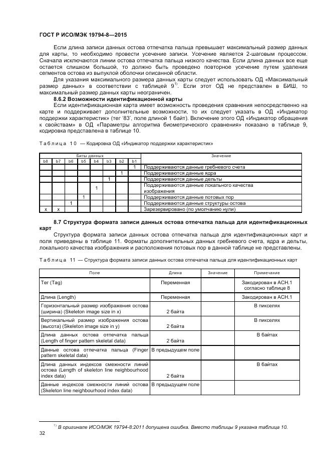 ГОСТ Р ИСО/МЭК 19794-8-2015, страница 36