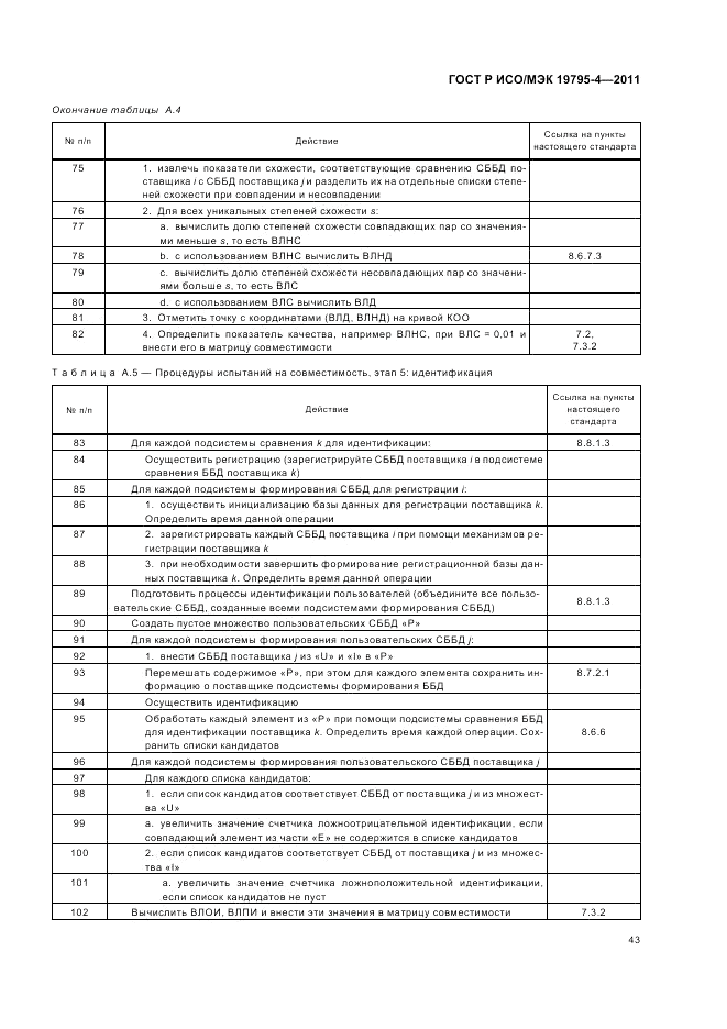 ГОСТ Р ИСО/МЭК 19795-4-2011, страница 47