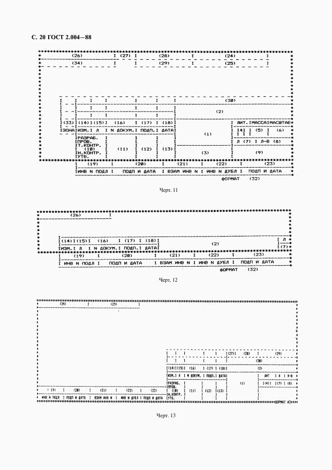 ГОСТ 2.004-88, страница 21