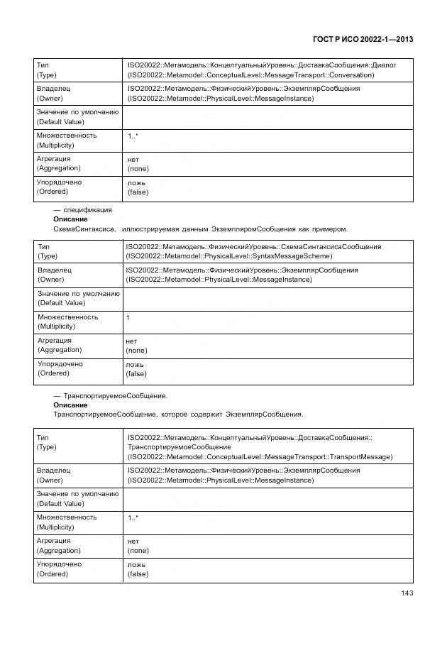 ГОСТ Р ИСО 20022-1-2013, страница 149
