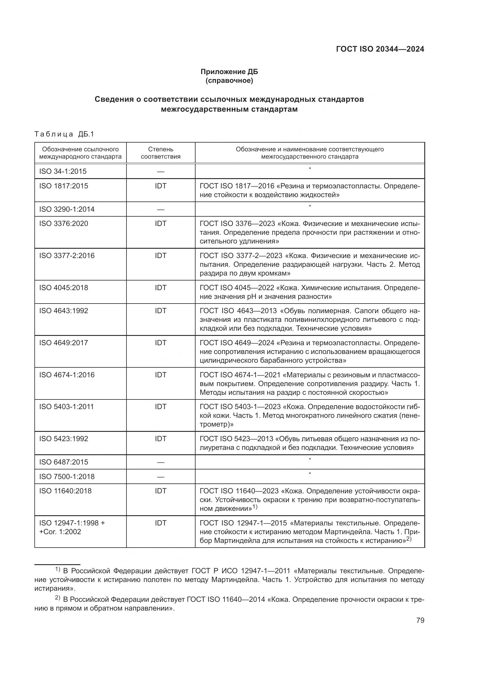 ГОСТ ISO 20344-2024, страница 86