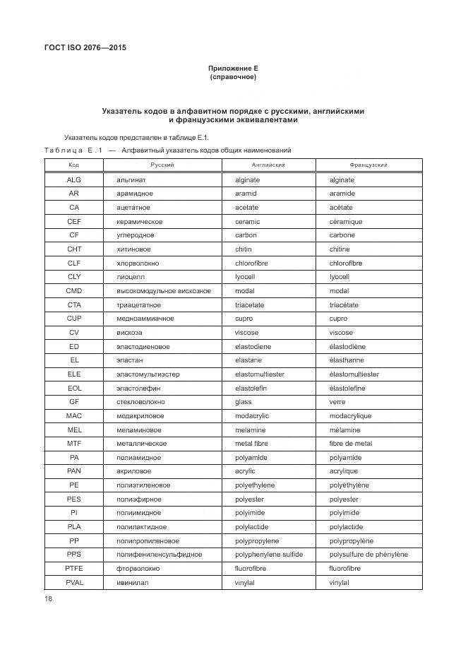 ГОСТ ISO 2076-2015, страница 22