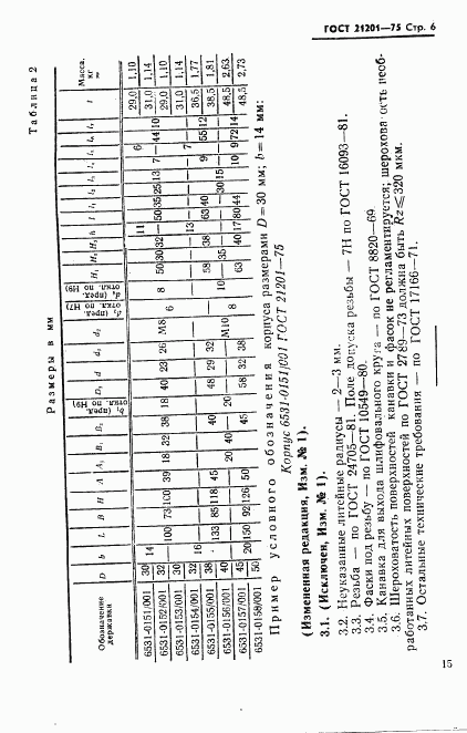 ГОСТ 21201-75, страница 6