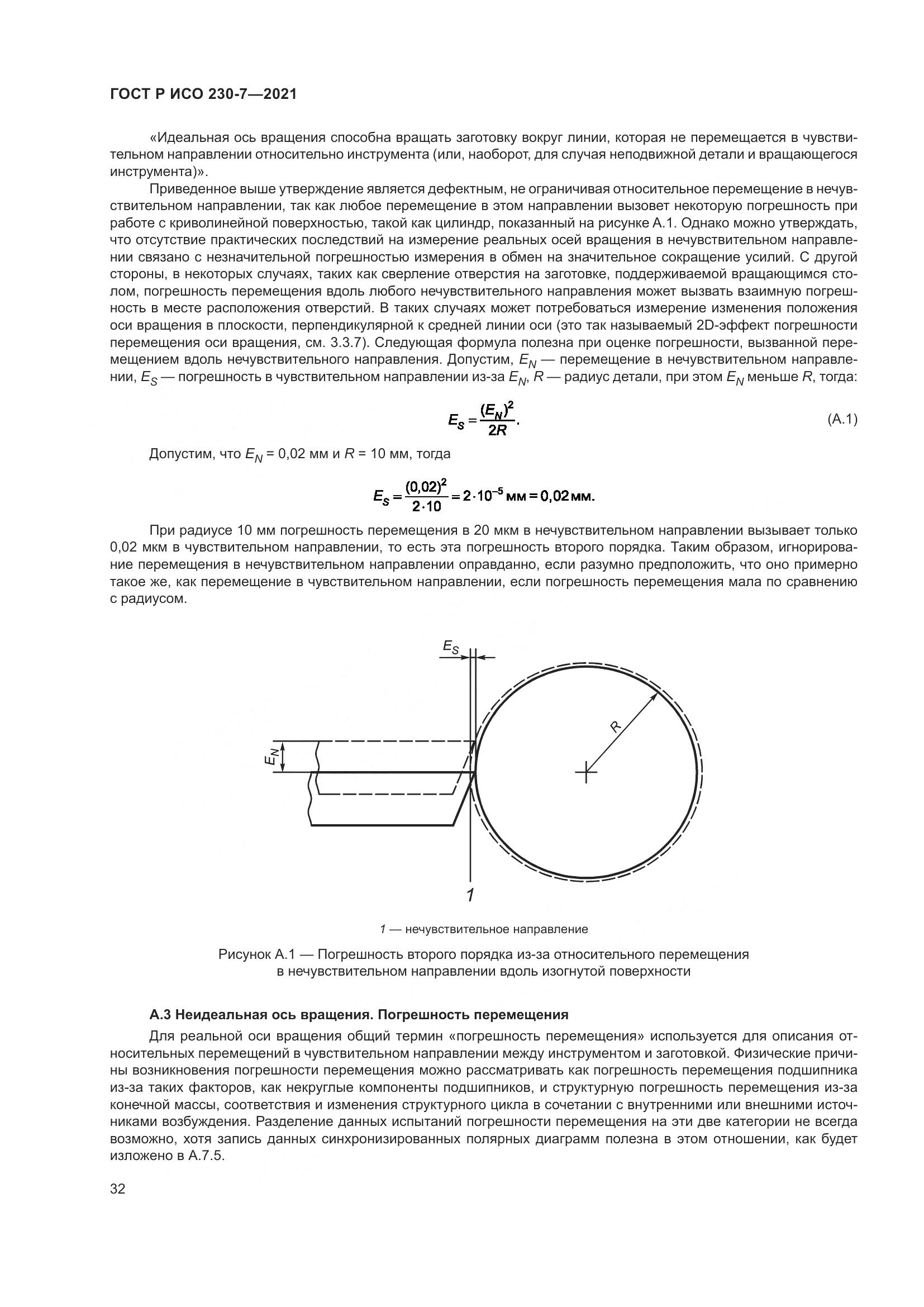 ГОСТ Р ИСО  230-7-2021, страница 36