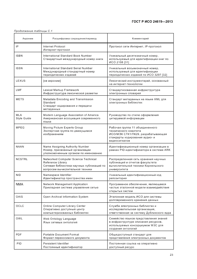 ГОСТ Р ИСО  24619-2013, страница 29