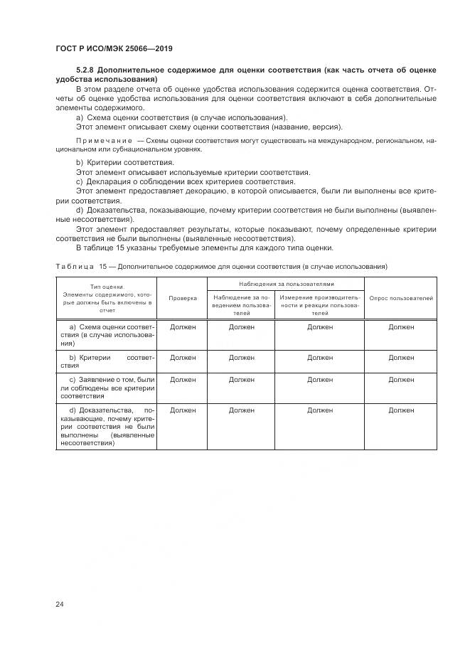 ГОСТ Р ИСО/МЭК  25066-2019, страница 30