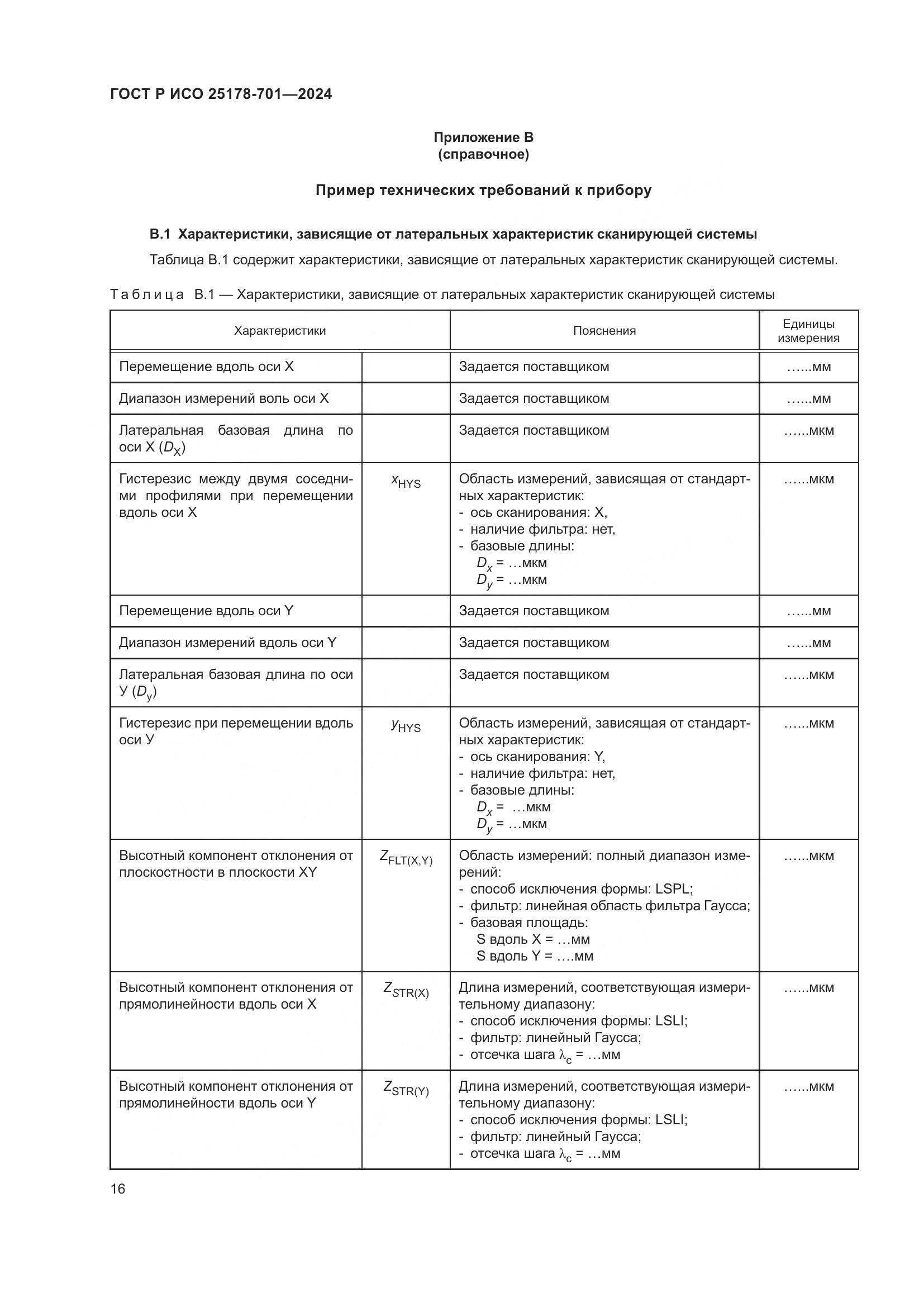 ГОСТ Р ИСО 25178-701-2024, страница 20