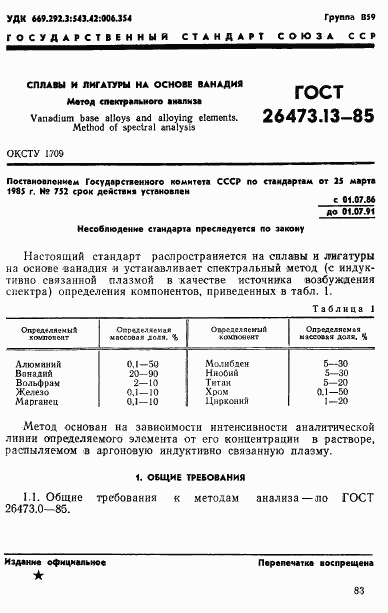 ГОСТ 26473.13-85, страница 1