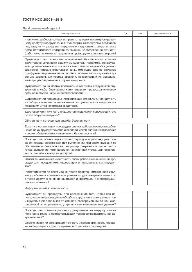 ГОСТ Р ИСО  28001-2019, страница 16