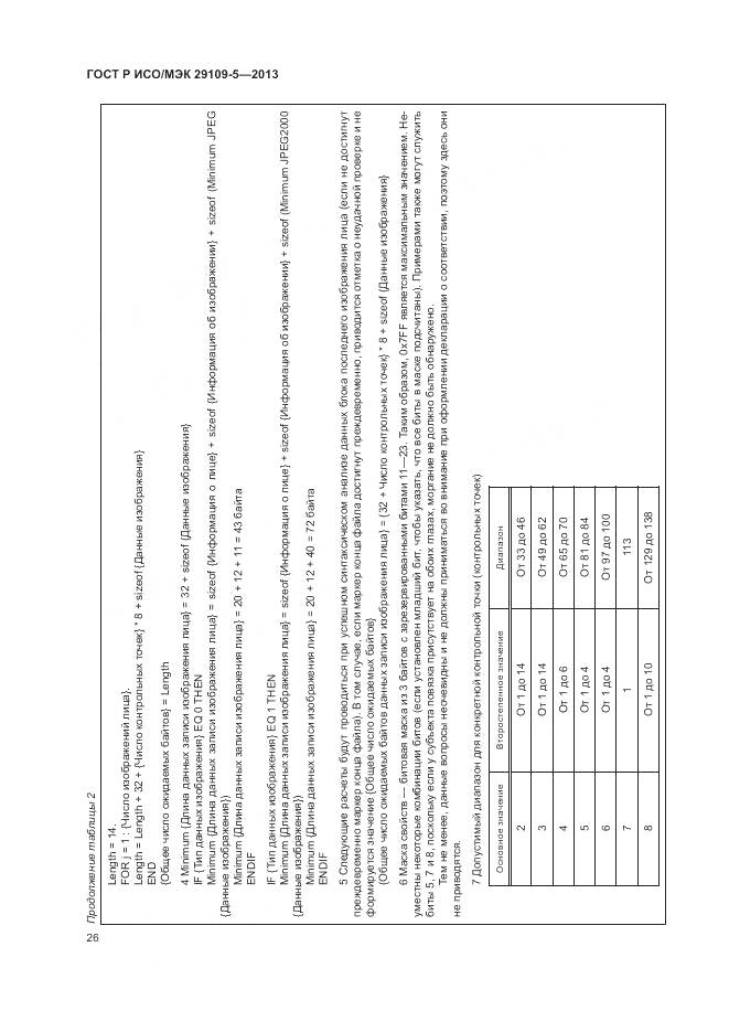 ГОСТ Р ИСО/МЭК 29109-5-2013, страница 30