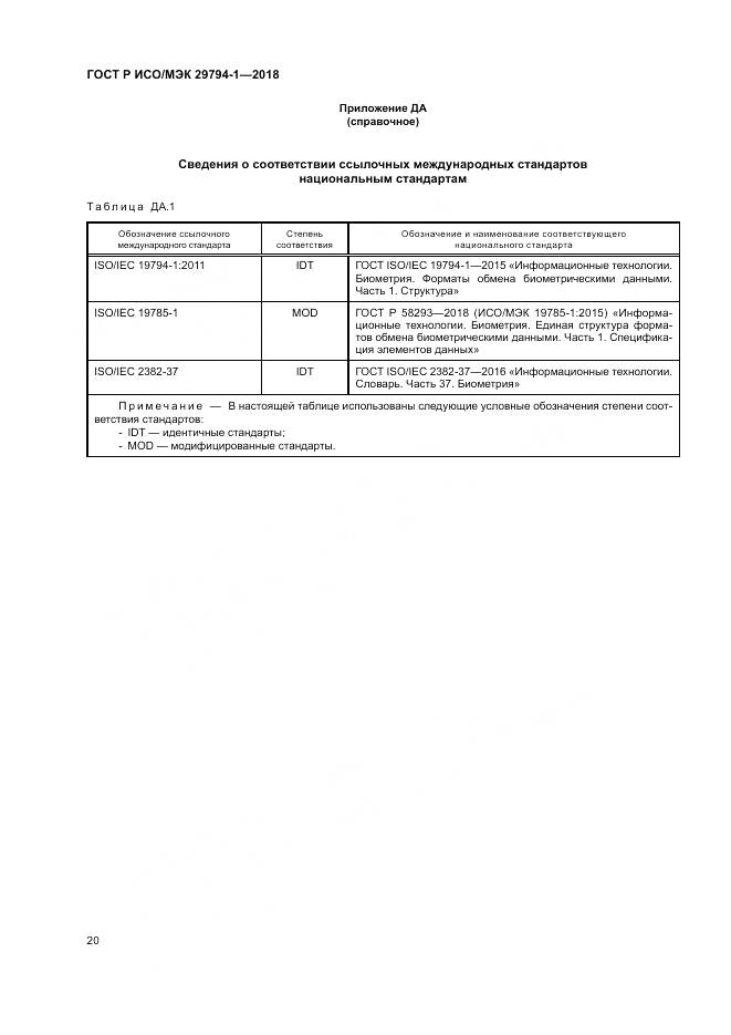 ГОСТ Р ИСО/МЭК 29794-1-2018, страница 24