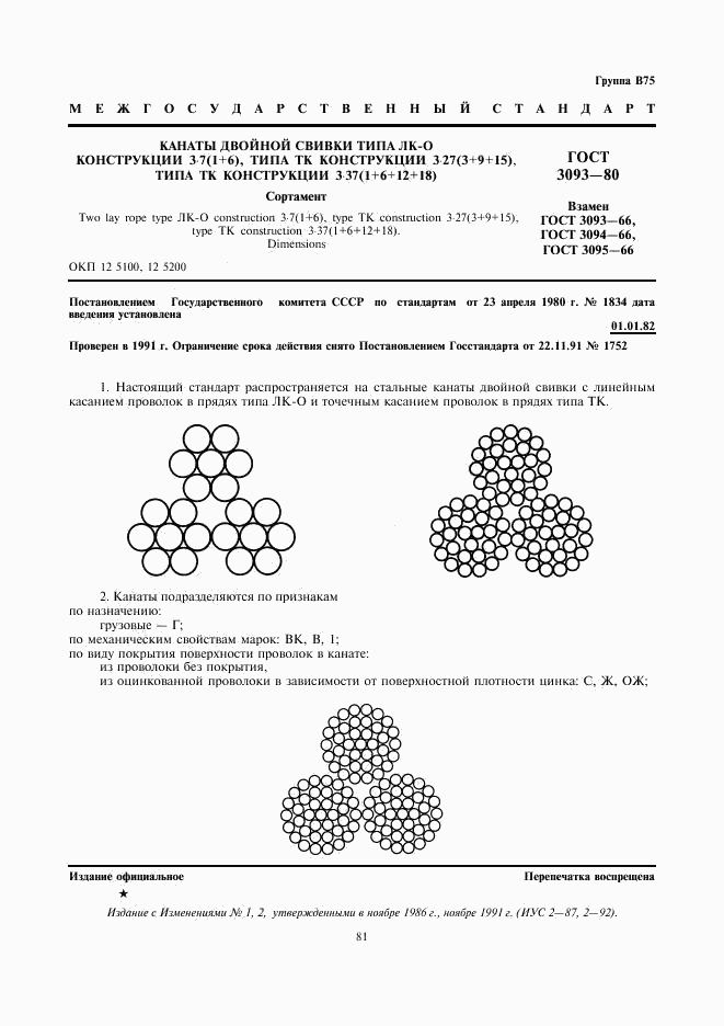 ГОСТ 3093-80, страница 1