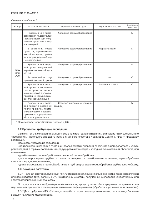 ГОСТ ISO 3183-2012, страница 22