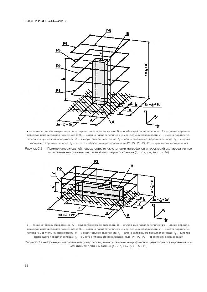 ГОСТ Р ИСО 3744-2013, страница 42