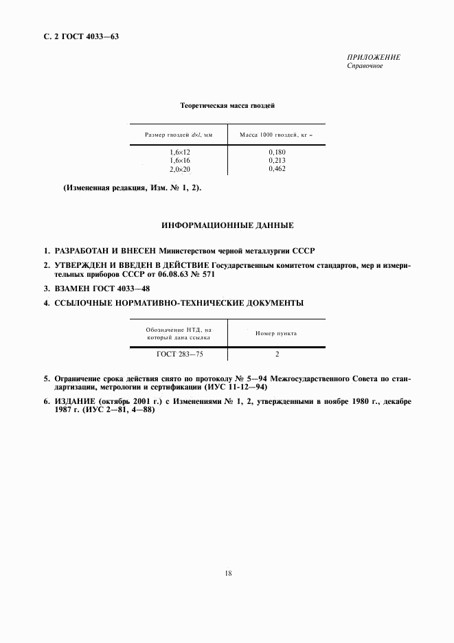 ГОСТ 4033-63, страница 2