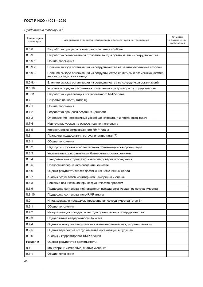 ГОСТ Р ИСО  44001-2020, страница 40