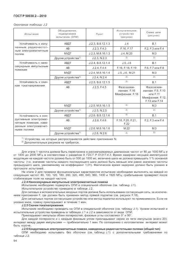 ГОСТ Р 50030.2-2010, страница 100