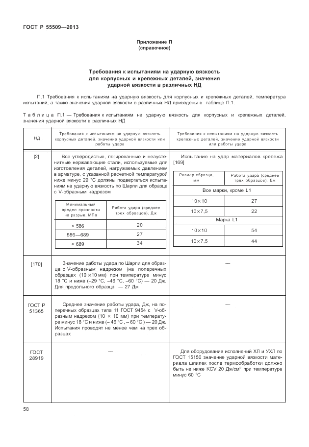 ГОСТ Р 55509-2013, страница 62