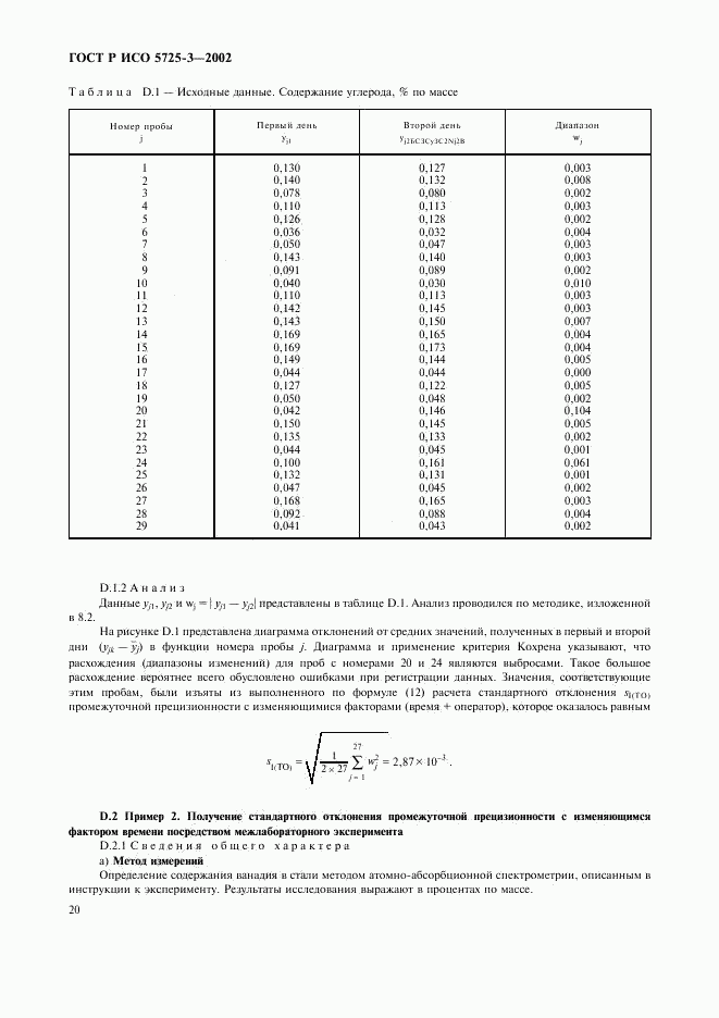 ГОСТ Р ИСО 5725-3-2002, страница 30