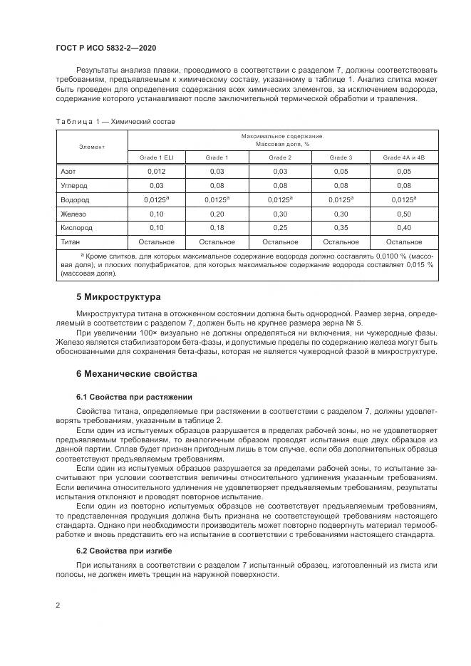 ГОСТ Р ИСО  5832-2-2020, страница 6