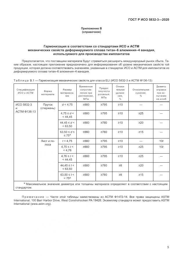ГОСТ Р ИСО  5832-3-2020, страница 9