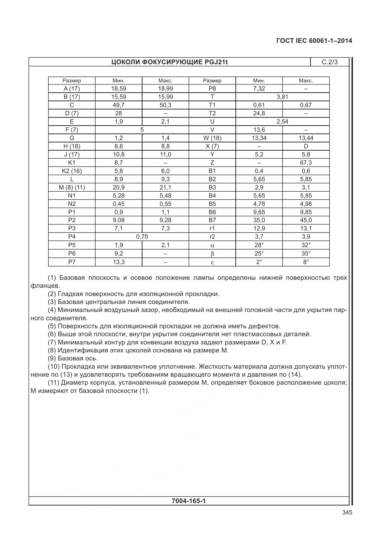 ГОСТ IEC 60061-1-2014, страница 350