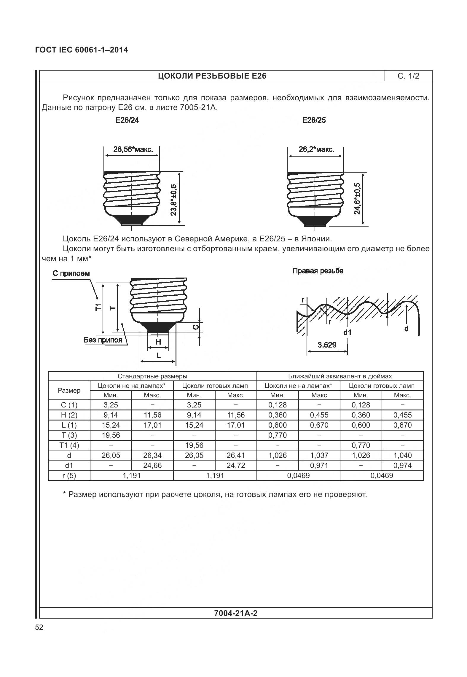 ГОСТ IEC 60061-1-2014, страница 57