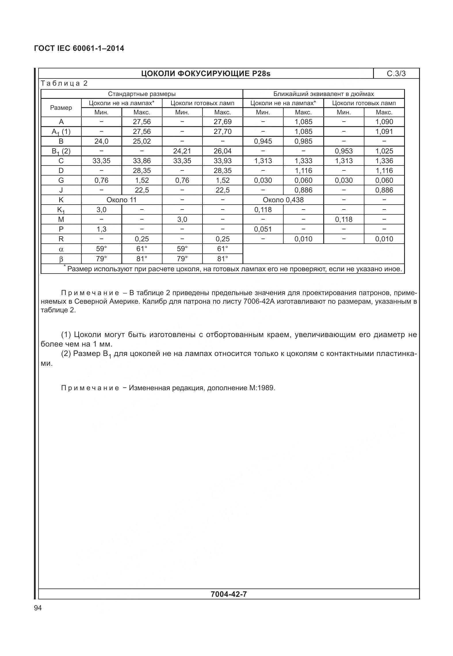 ГОСТ IEC 60061-1-2014, страница 99