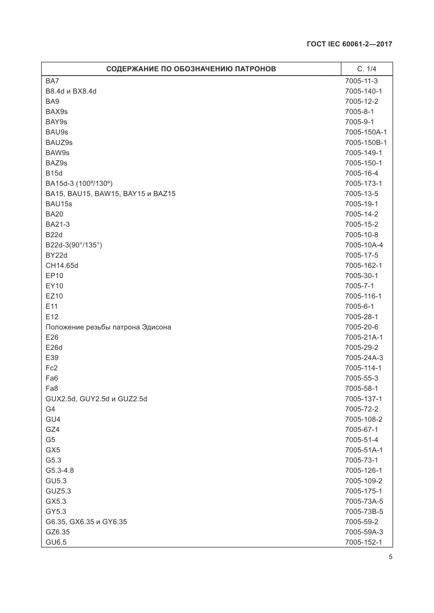 ГОСТ IEC 60061-2-2017, страница 11