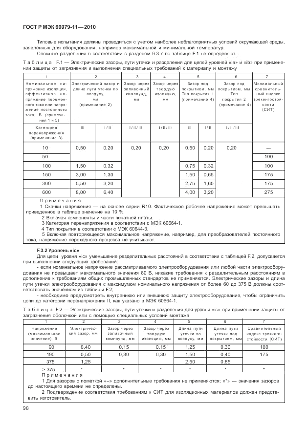 ГОСТ Р МЭК 60079-11-2010, страница 104