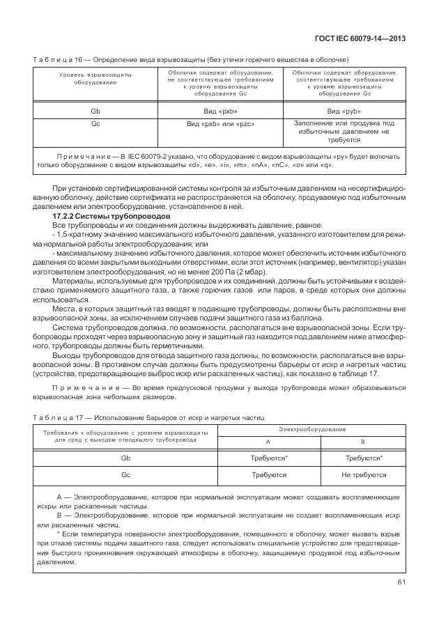 ГОСТ IEC 60079-14-2013, страница 73