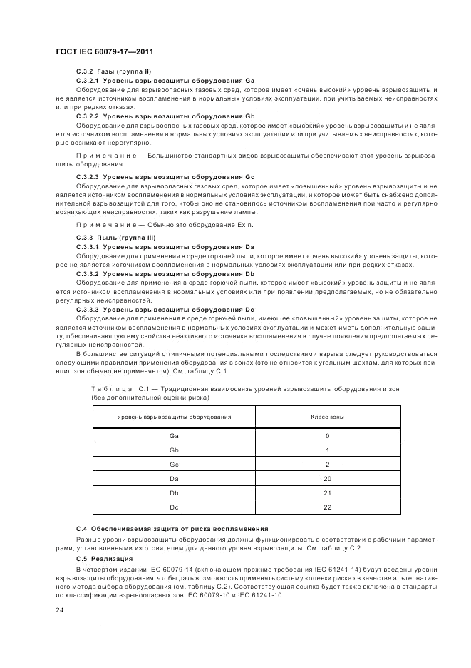 ГОСТ IEC 60079-17-2011, страница 28