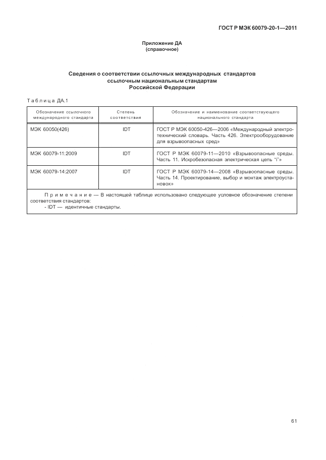 ГОСТ Р МЭК 60079-20-1-2011, страница 65