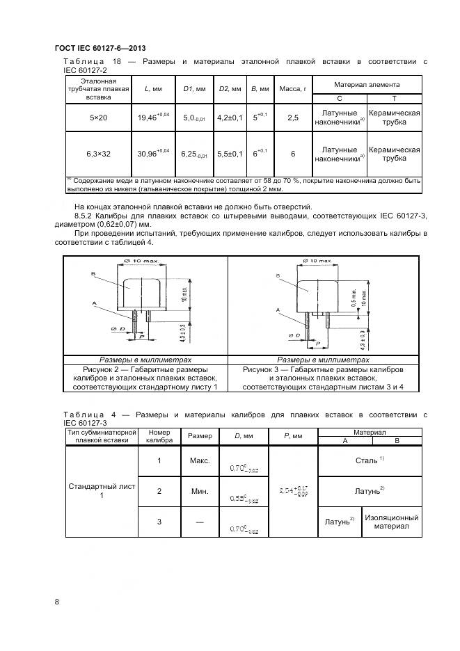 ГОСТ IEC 60127-6-2013, страница 13