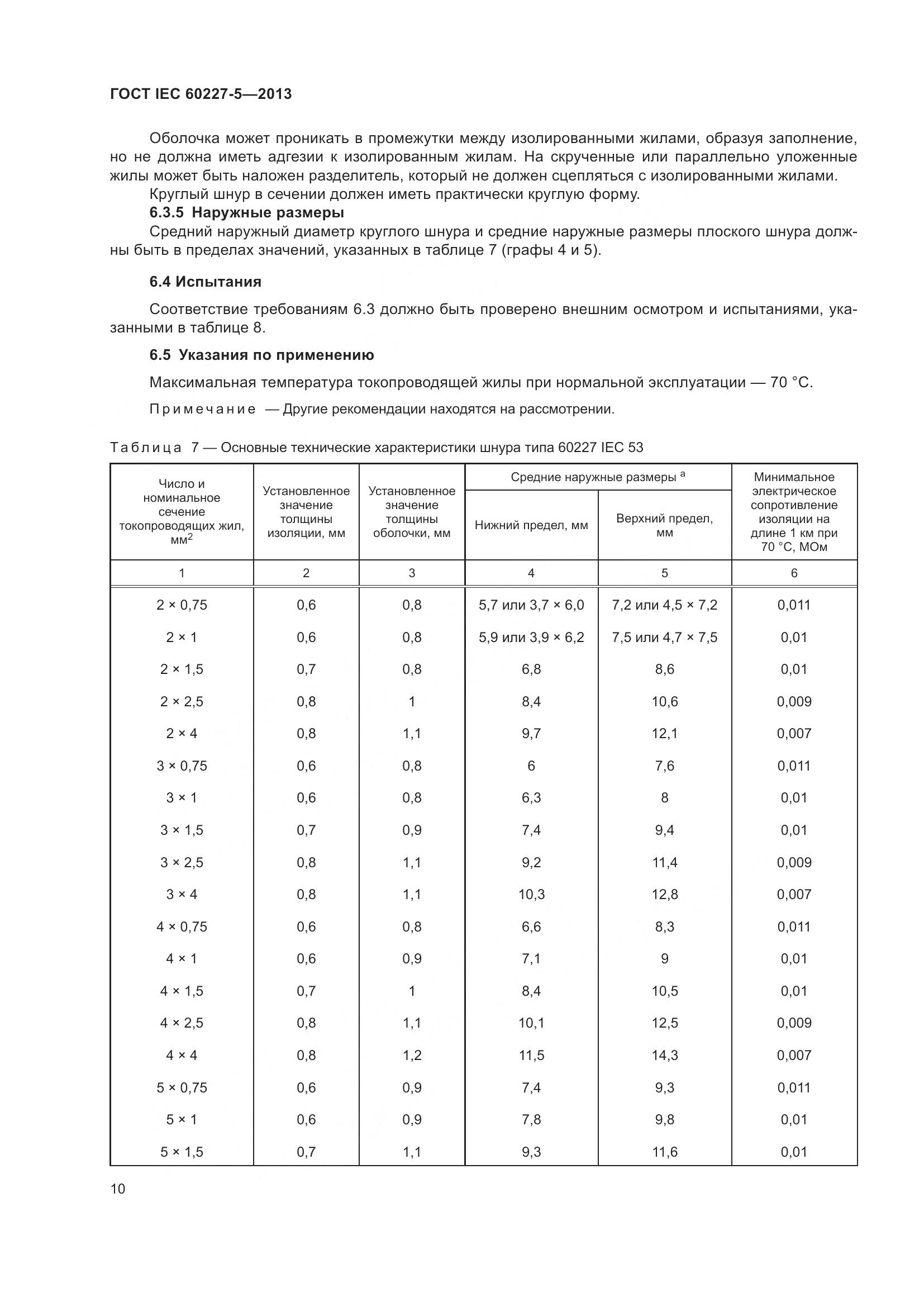 ГОСТ IEC 60227-5-2013, страница 14