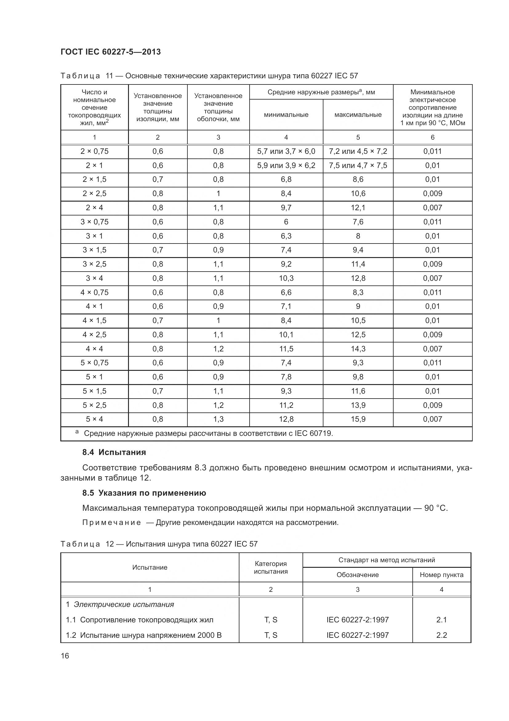 ГОСТ IEC 60227-5-2013, страница 20