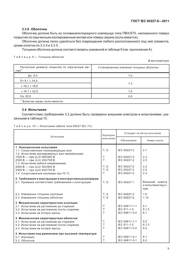 ГОСТ IEC 60227-6-2011, страница 14