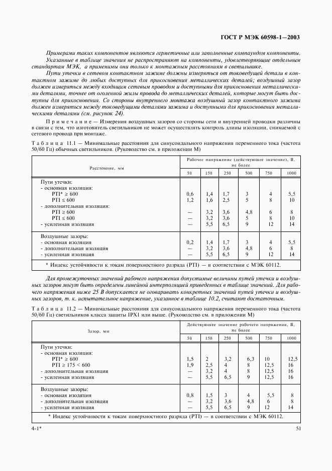 ГОСТ Р МЭК 60598-1-2003, страница 57