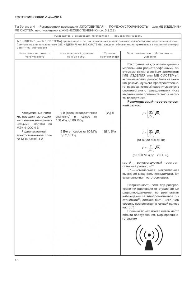 ГОСТ Р МЭК 60601-1-2-2014, страница 24