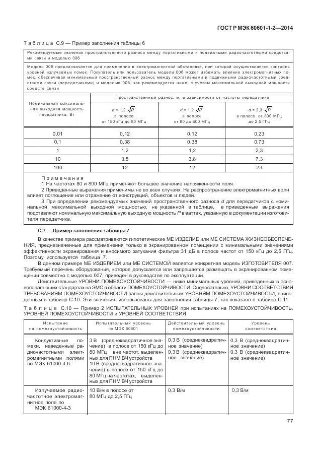 ГОСТ Р МЭК 60601-1-2-2014, страница 83
