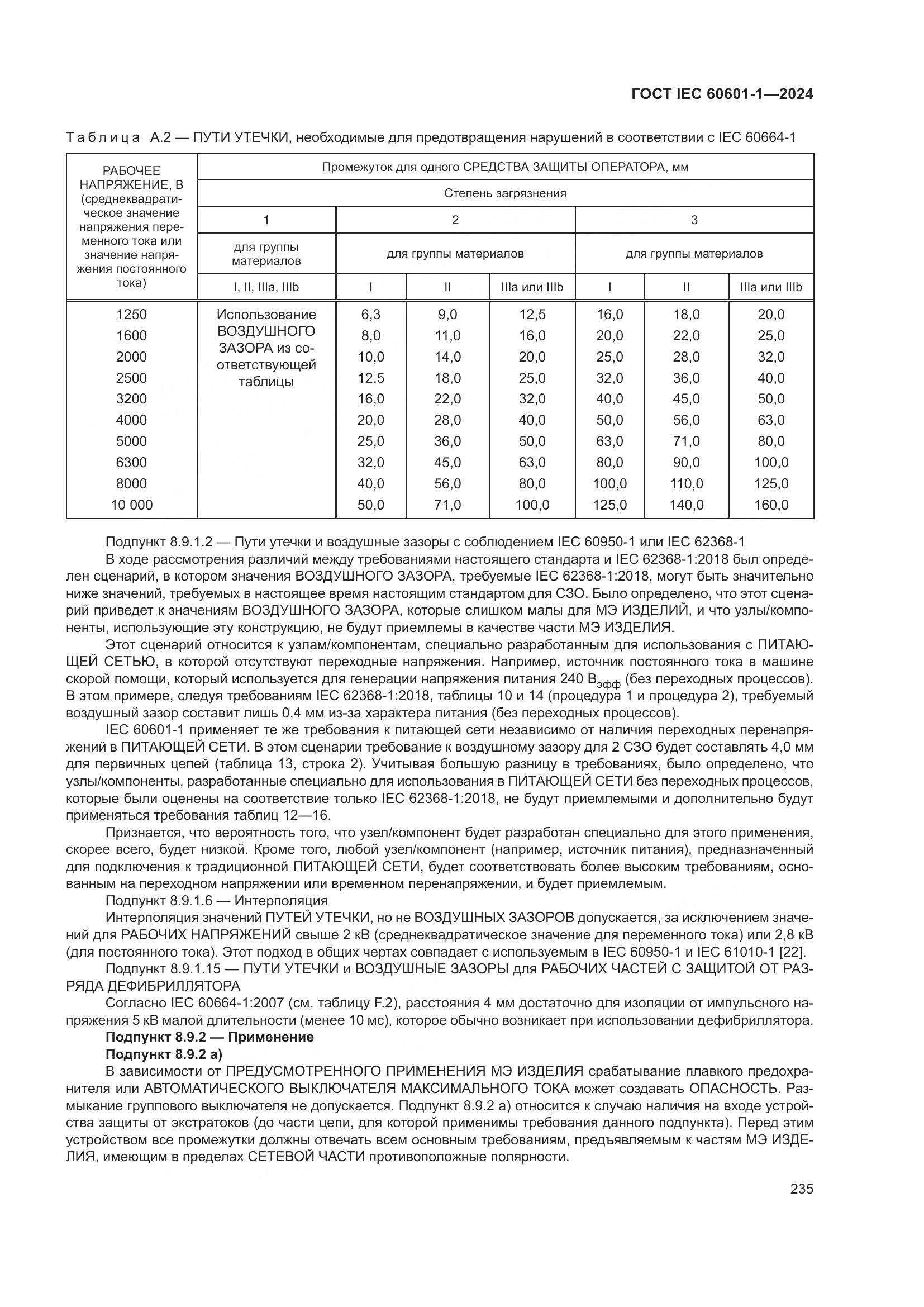 ГОСТ IEC 60601-1-2024, страница 244