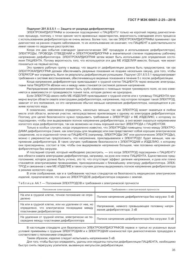 ГОСТ Р МЭК 60601-2-25-2016, страница 41