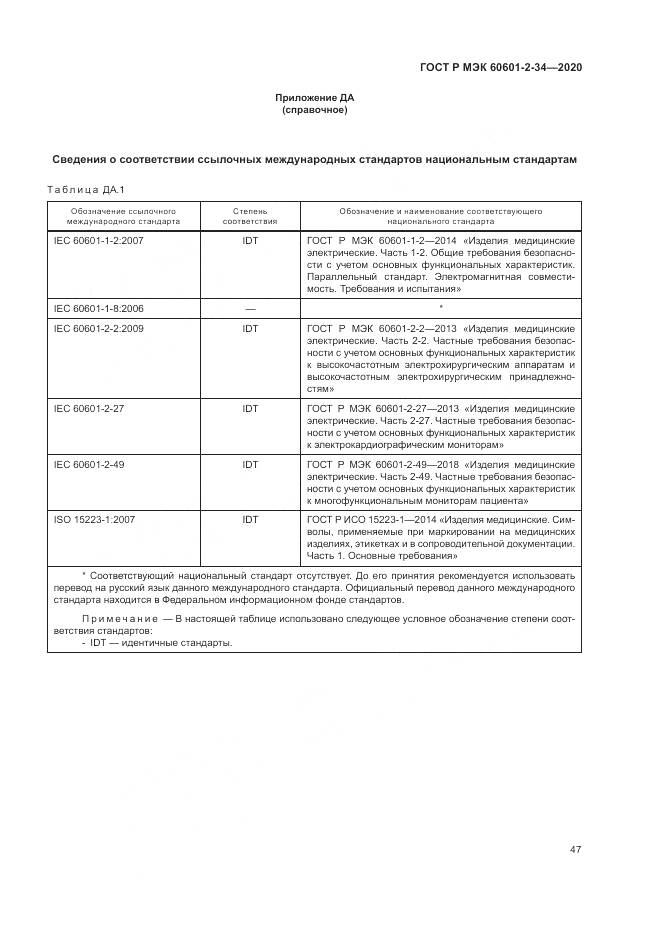 ГОСТ Р МЭК  60601-2-34-2020, страница 51