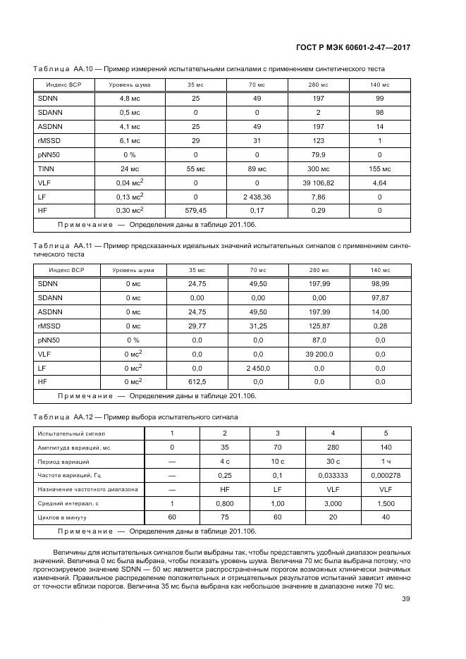 ГОСТ Р МЭК 60601-2-47-2017, страница 43