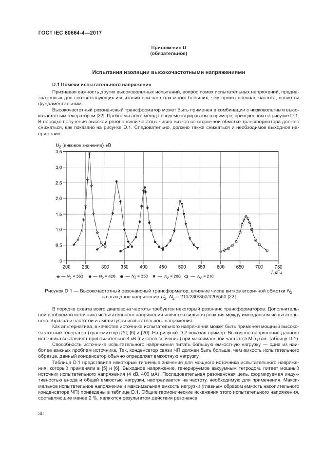 ГОСТ IEC 60664-4-2017, страница 34