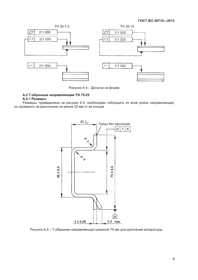 ГОСТ IEC 60715-2013, страница 13