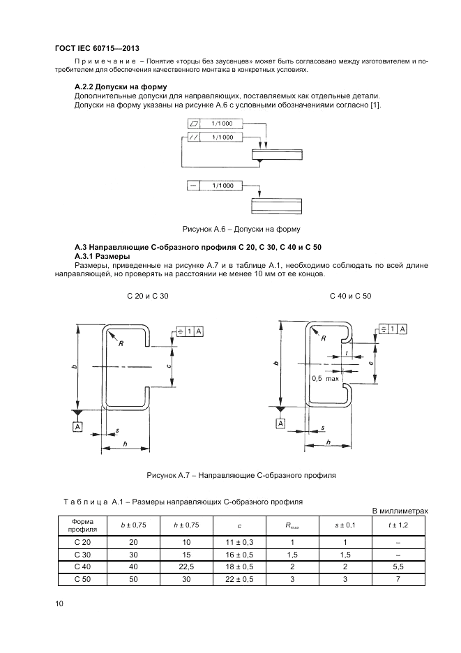 ГОСТ IEC 60715-2013, страница 14